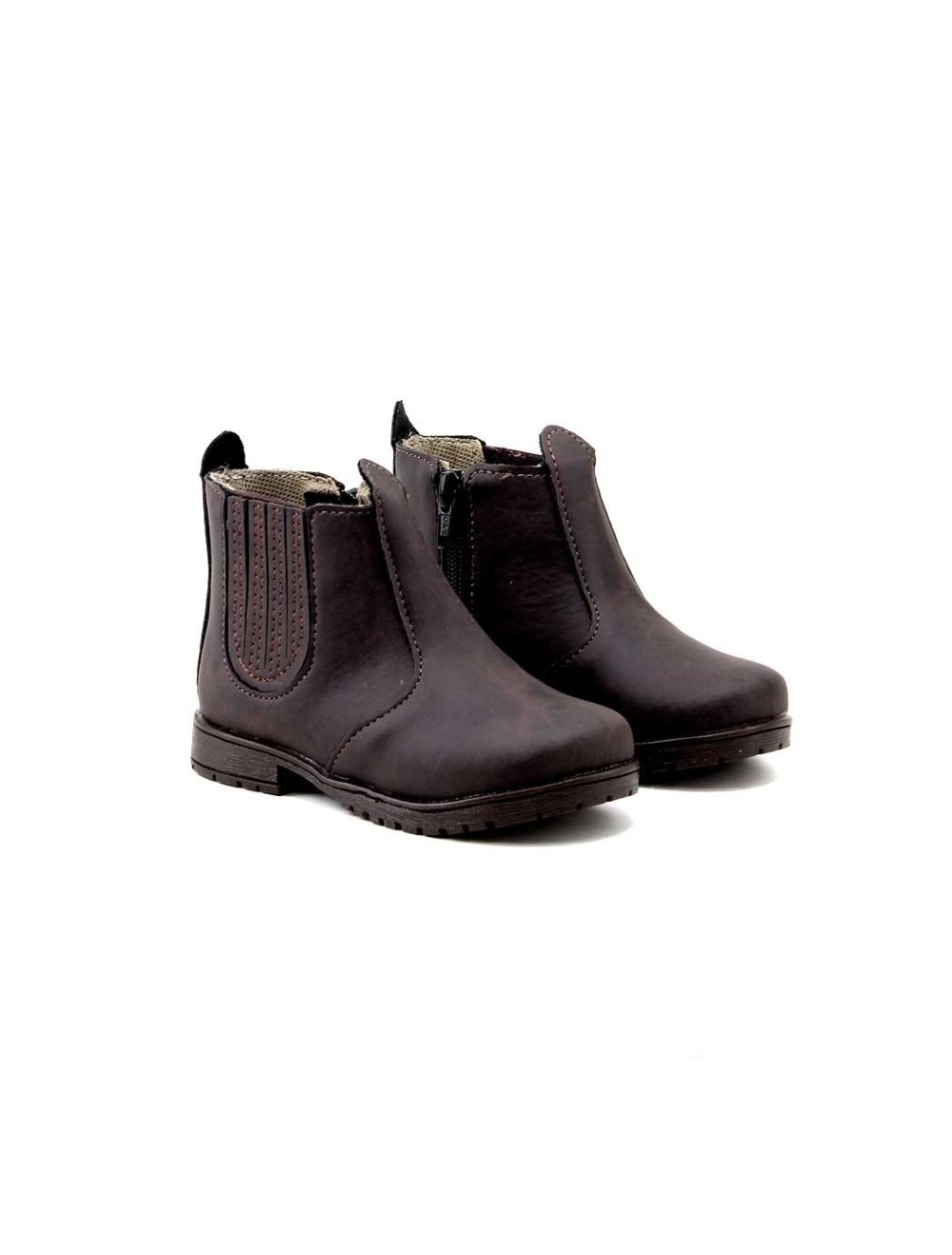Bota Coturno Infantil Pinokio 216557 Café Marrom 3