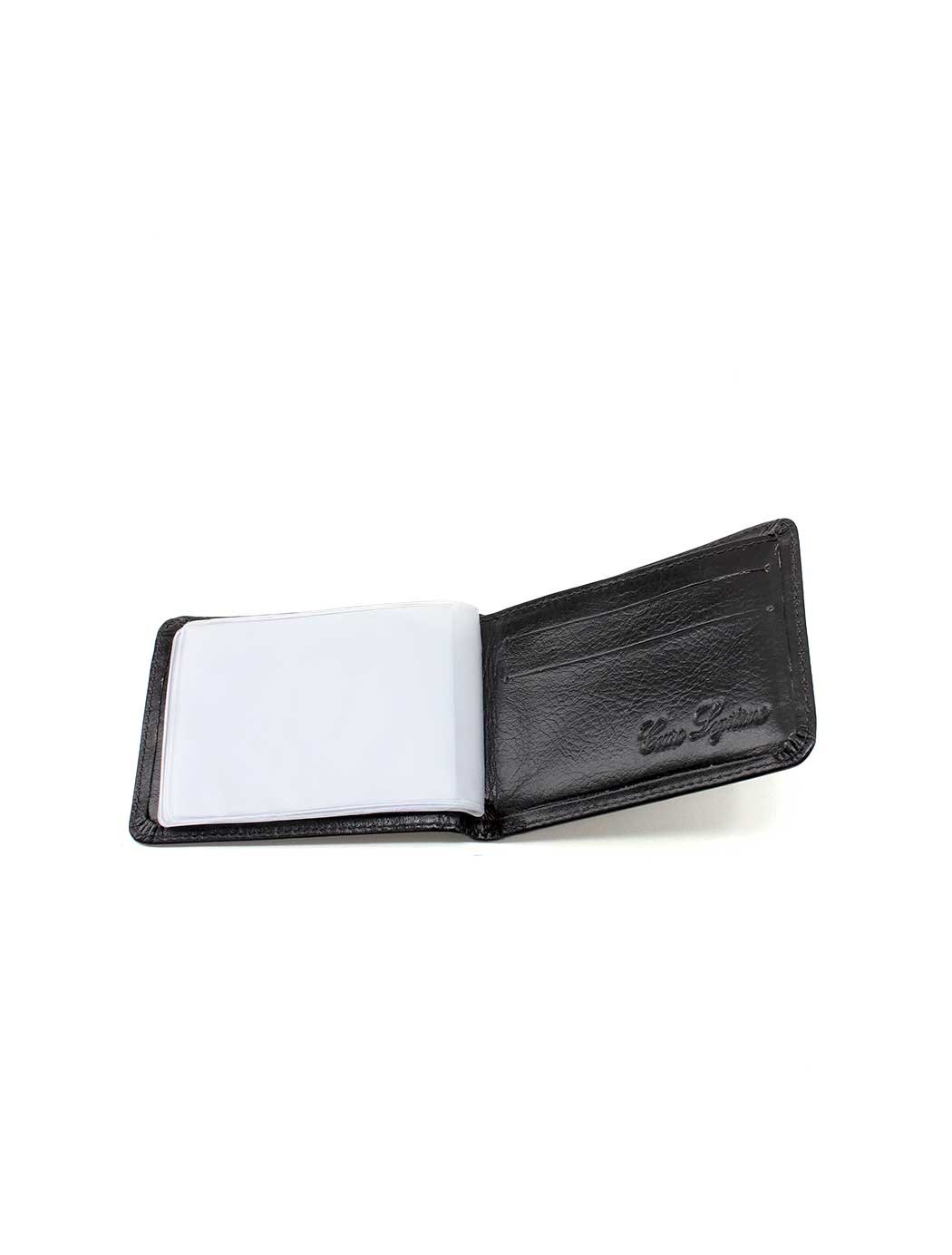 Carteira Masculina Fontanelli 001 Couro Preto Preto 4