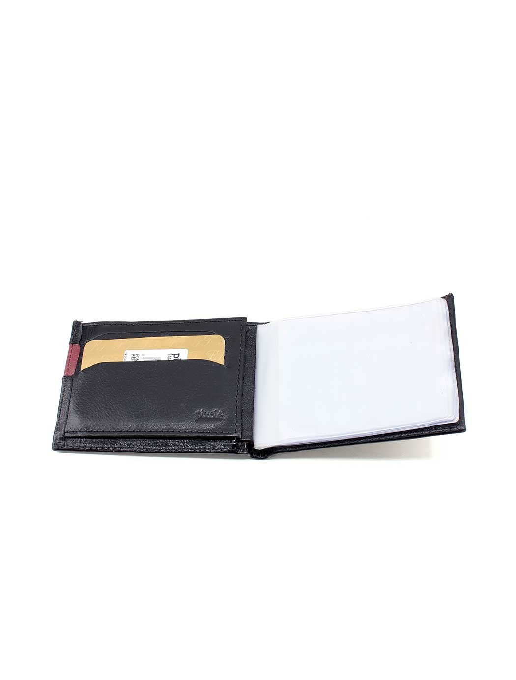 Carteira Masculina Fontanelli 302 Couro Preto Preto 3