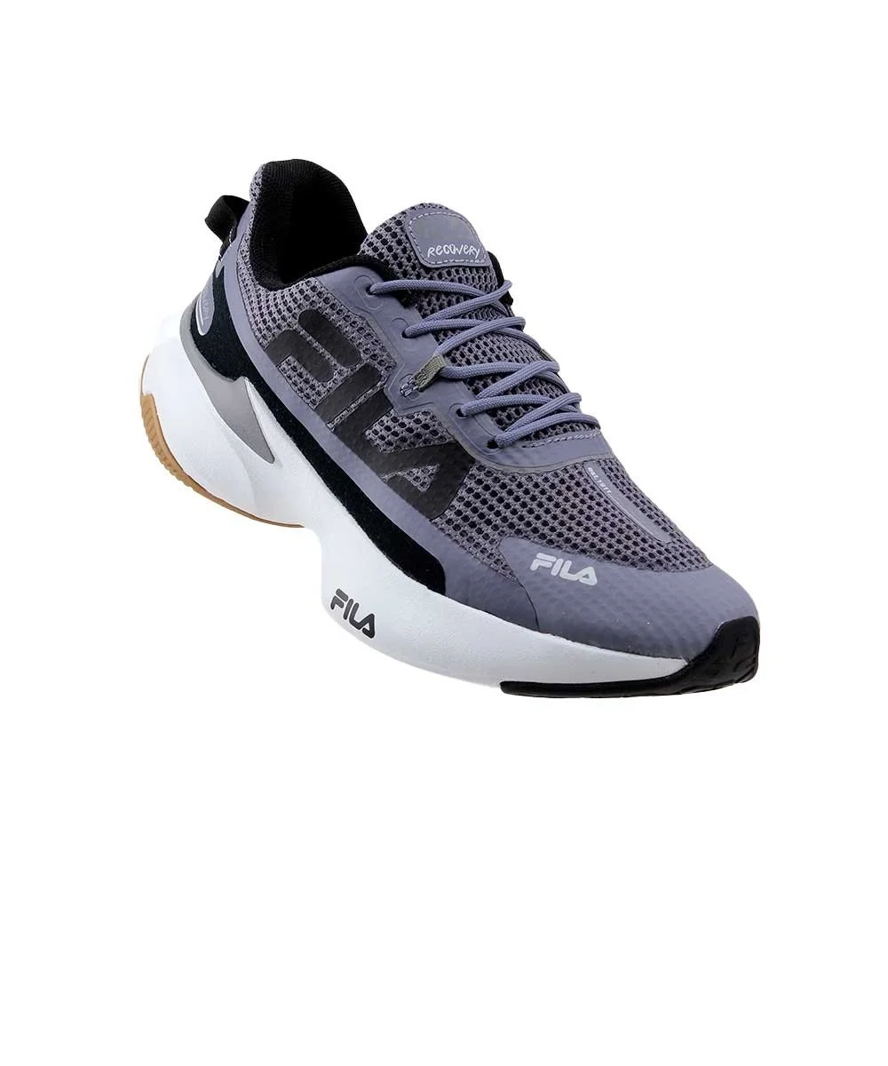 Tênis Esportivo Fila Recovery Masculino 11j728x Azul Roxo 2