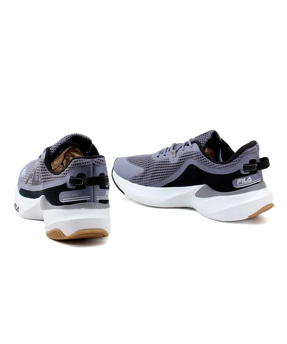 Tênis Esportivo Fila Recovery Masculino 11j728x Azul Roxo 4