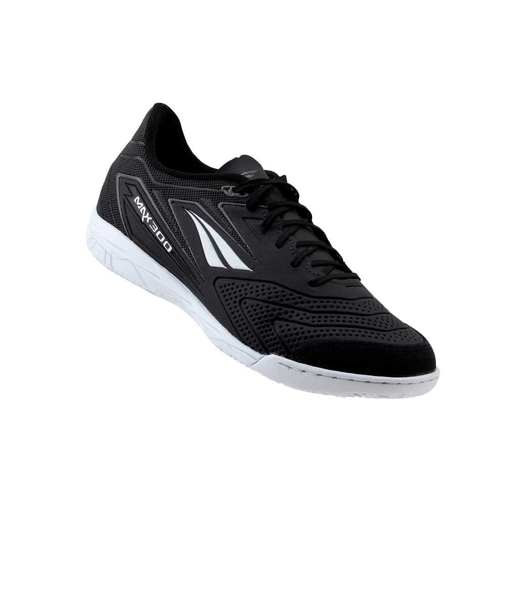 Chuteira Futsal Penalty Max 300 Y-1 124282 Preto/Branco Preto/Branco 2