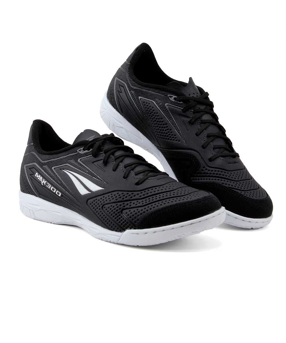 Chuteira Futsal Penalty Max 300 Y-1 124282 Preto/Branco Preto/Branco 3