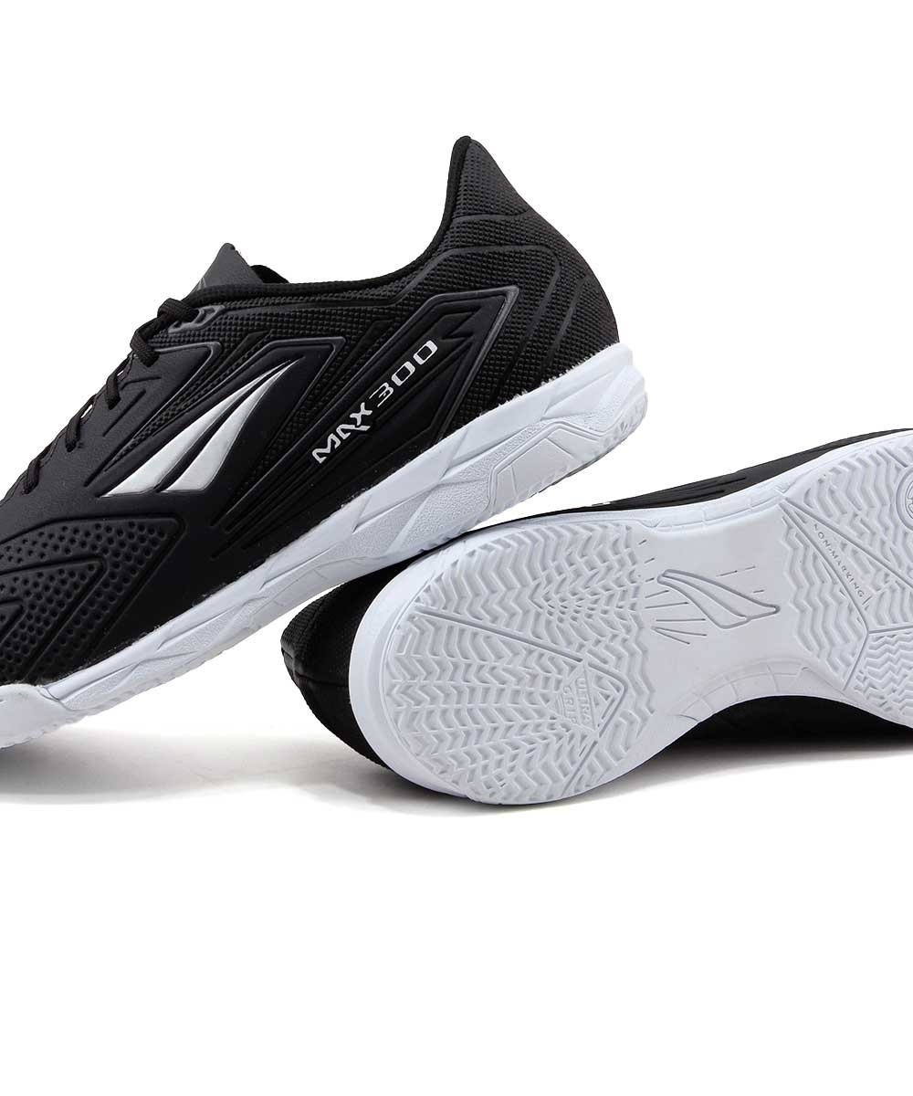 Chuteira Futsal Penalty Max 300 Y-1 124282 Preto/Branco Preto/Branco 4