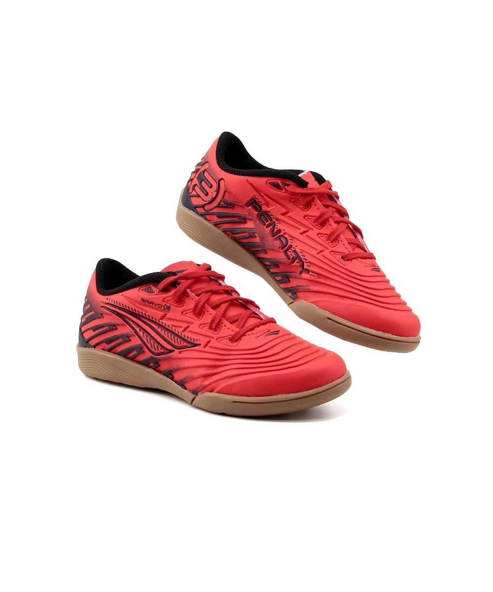 Chuteira Futsal Penalty Kids Bravo Y-3 124276 Vermelho Vermelho 3