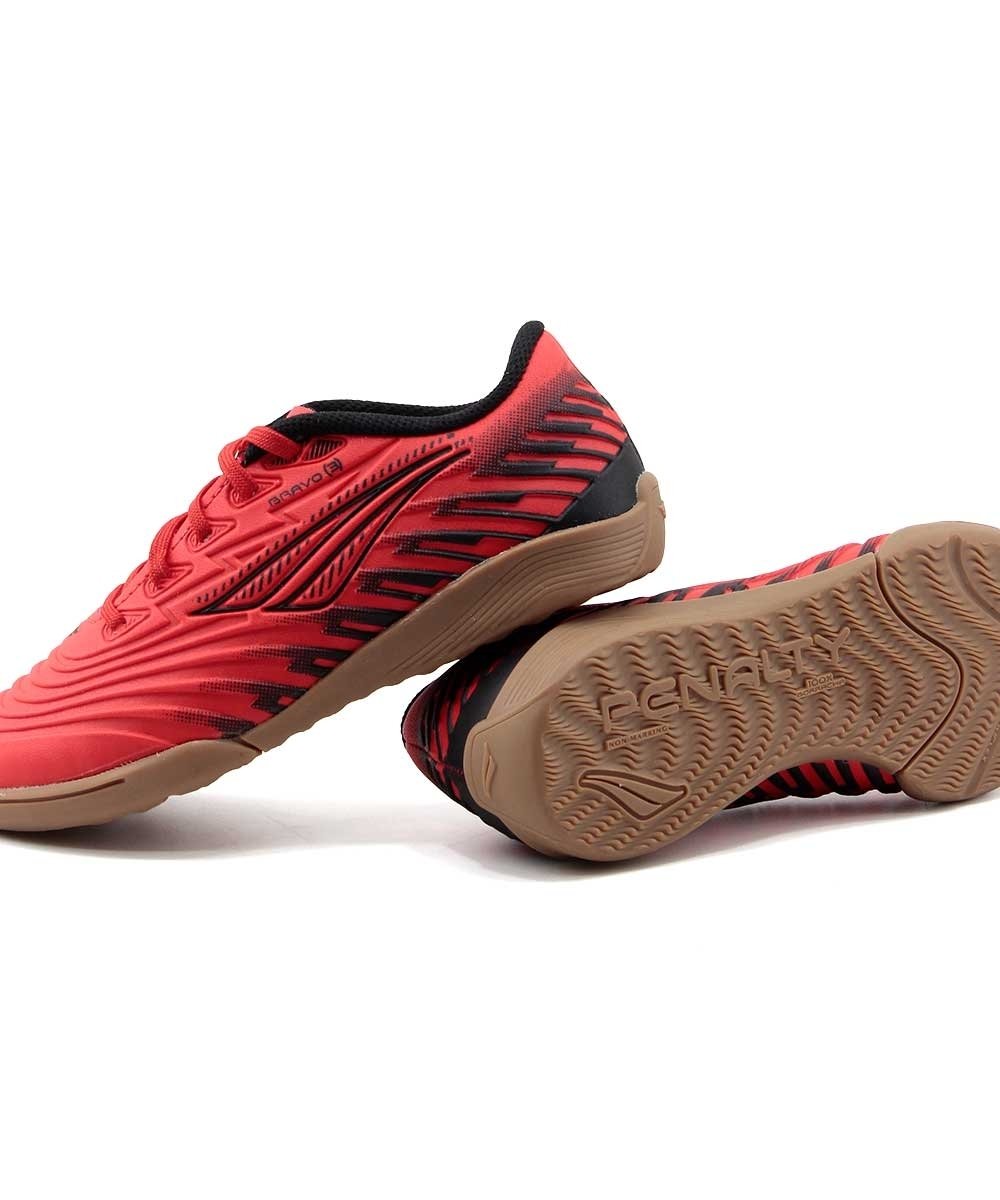 Chuteira Futsal Penalty Kids Bravo Y-3 124276 Vermelho Vermelho 5