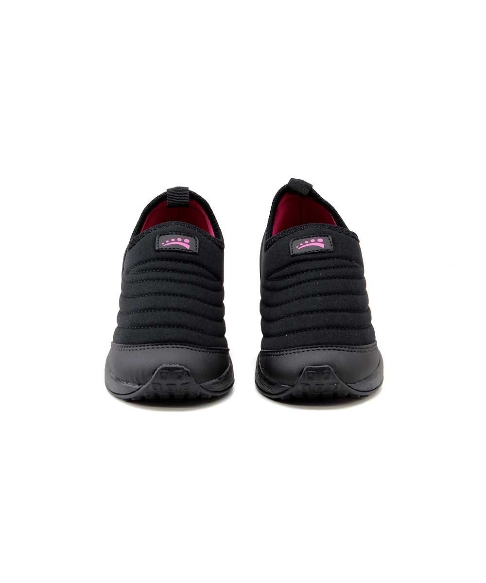 Tênis Infantil Ortopasso Jogging 77533 Preto/Pink Preto 3