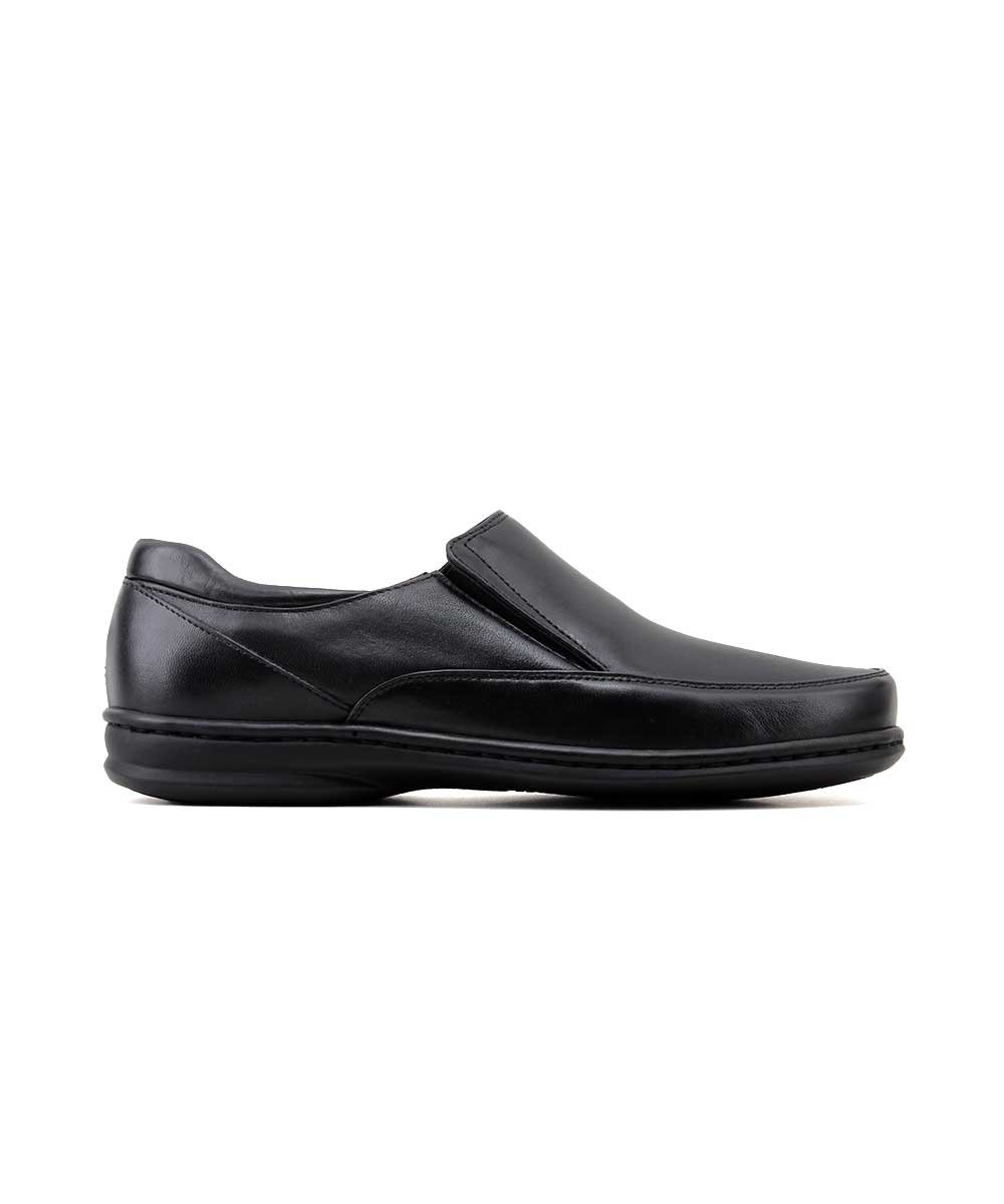 Sapato Masculino Opananken Diabetic's 38546 Couro Preto Preto 1