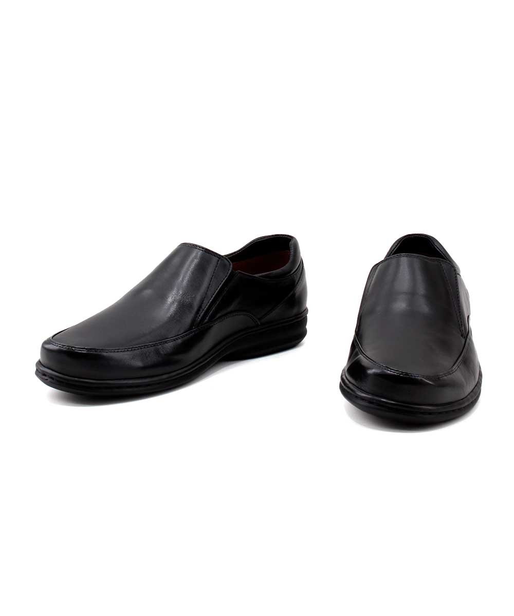 Sapato Masculino Opananken Diabetic's 38546 Couro Preto Preto 3