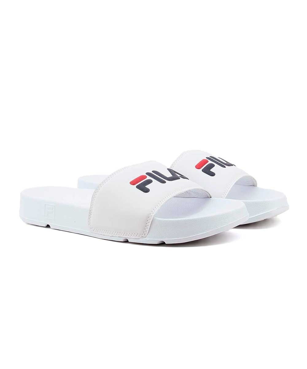 Chinelo Fila Drifter Basic 11a Branco/Marinho Branco 2