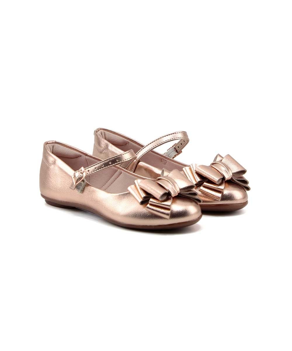 Sapatilha Infantil Molekinha 2083-1122 Bronze Bronze 6