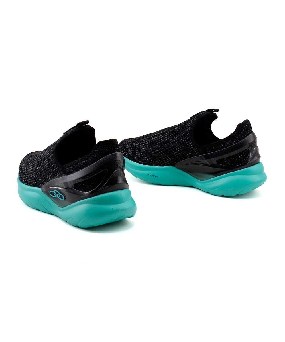 Tênis Infantil Olympikus Iconic Preto/Turquesa Preto/Azul 5