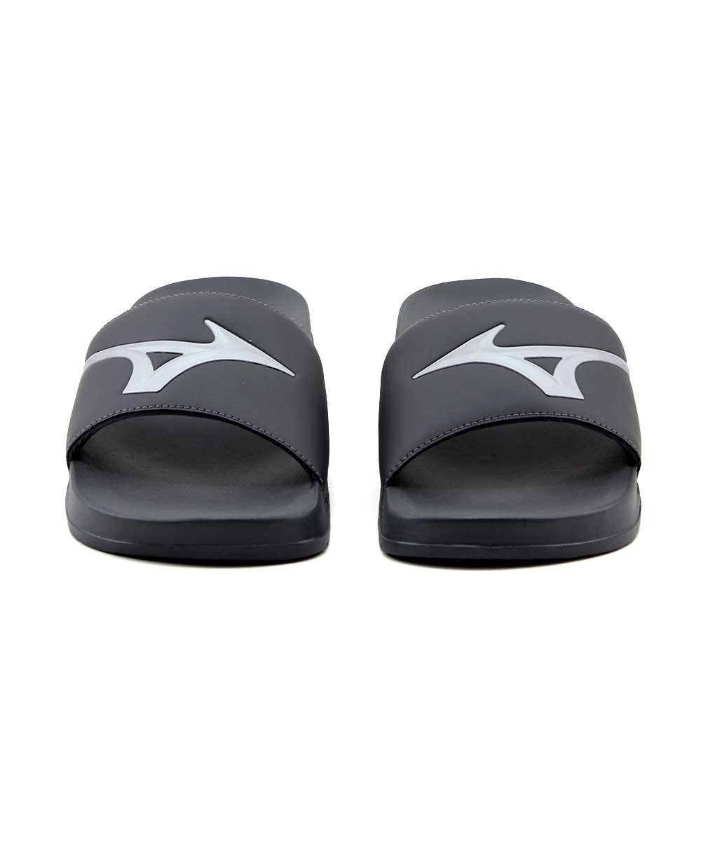 Chinelo Slide Mizuno Basic 106050050 Chumbo Preto/Cinza 4