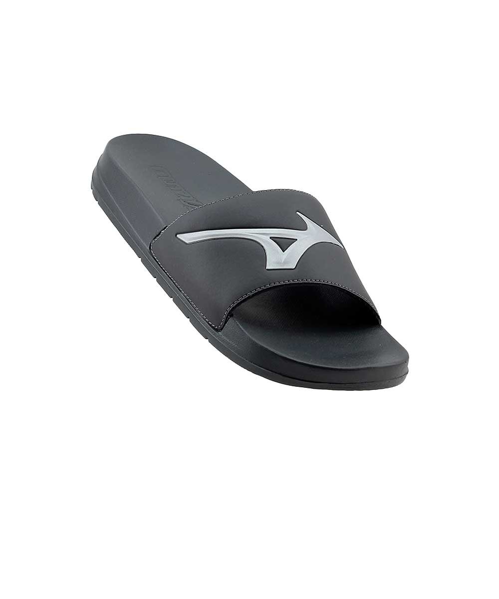 Chinelo Slide Mizuno Basic 106050050 Chumbo Preto/Cinza 2