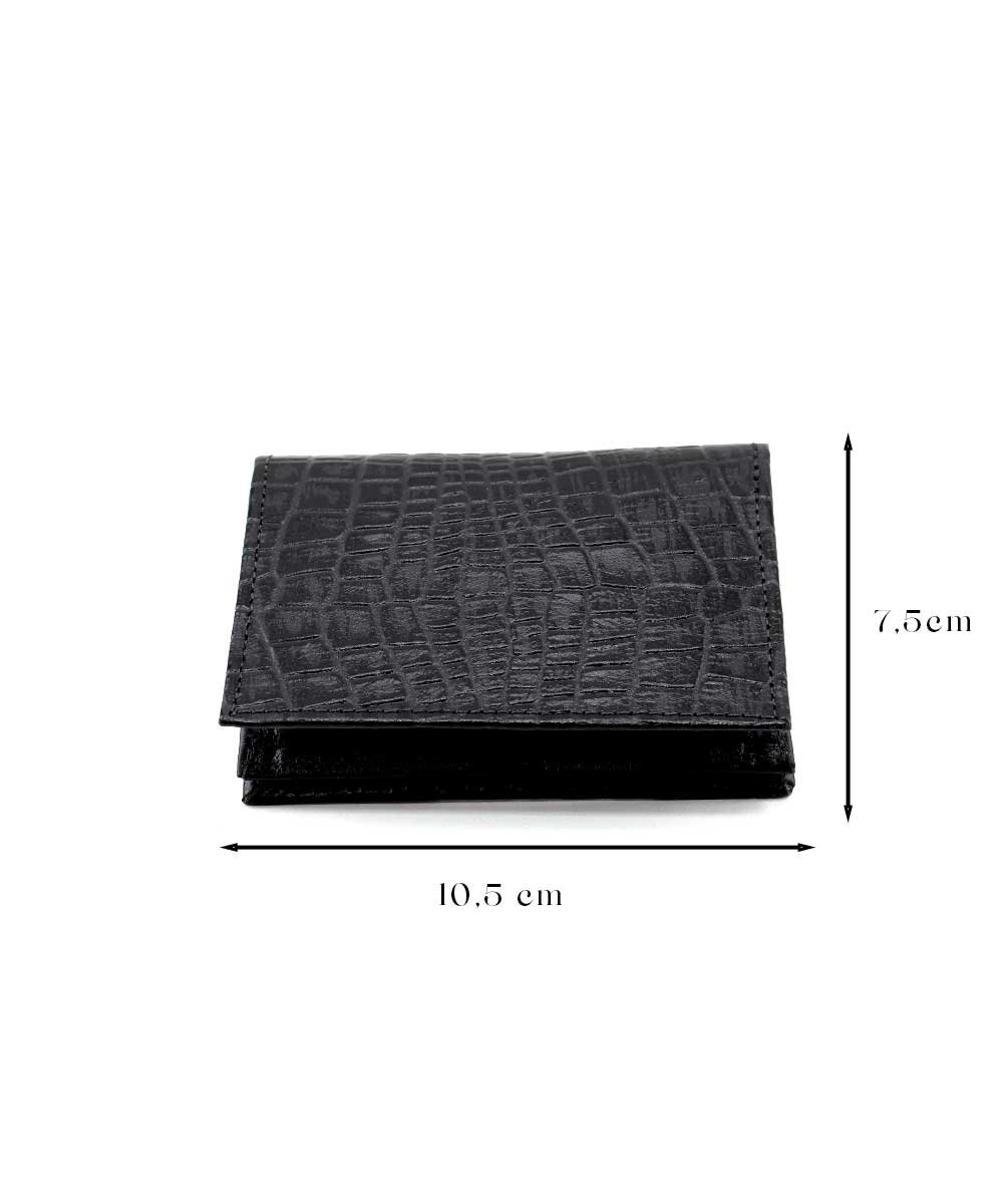 Carteira Feminina Fontanelli 407 Couro Preto Preto 2