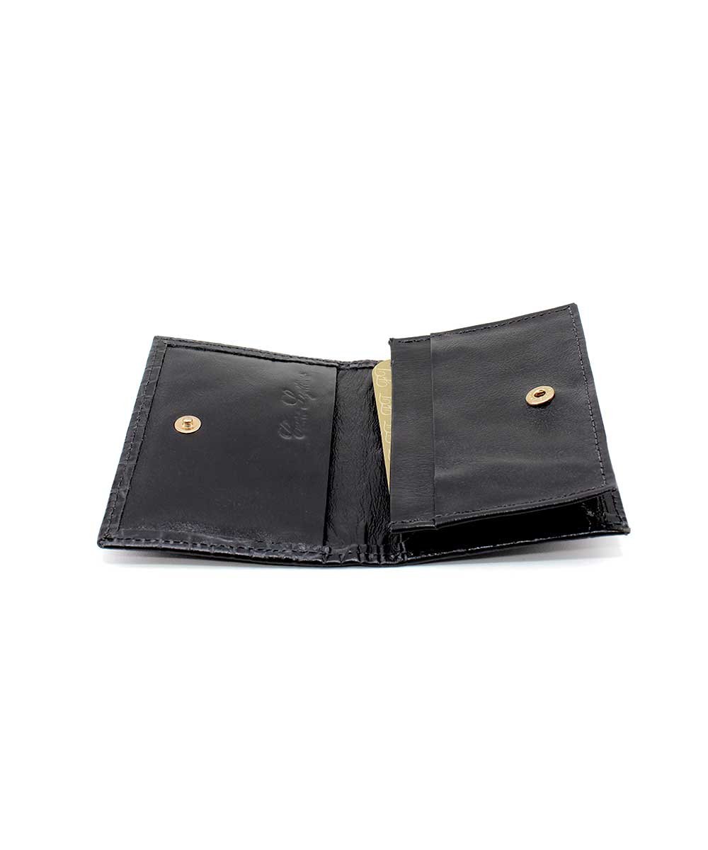 Carteira Feminina Fontanelli 407 Couro Preto Preto 4