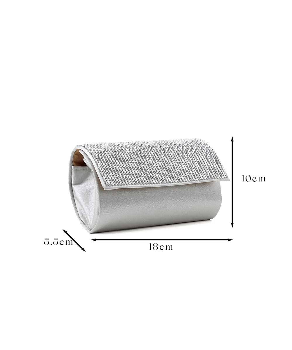 Bolsa de Festa Grifinori 020 Prata Prata 3