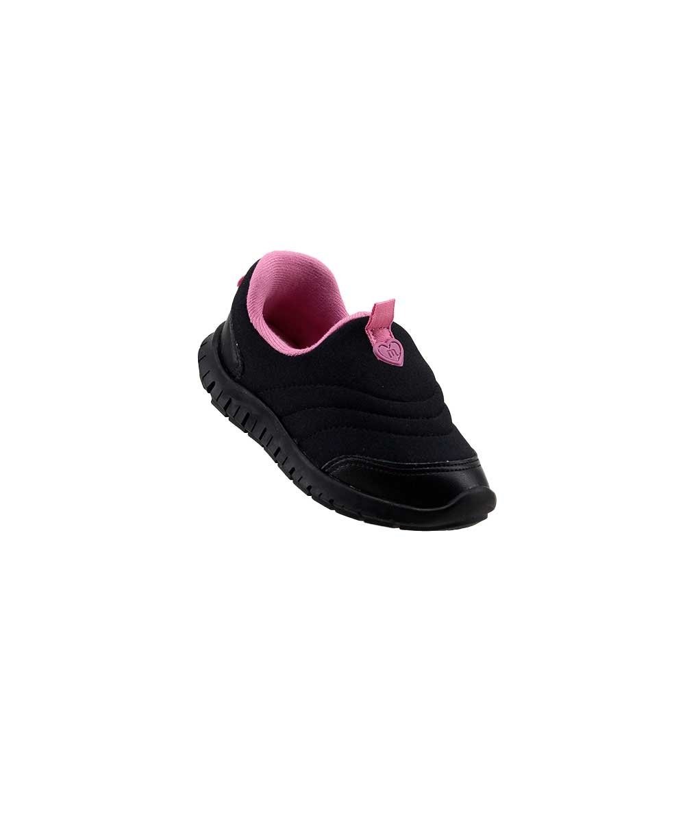 Tênis Molekinha Bebê Calce Fácil 2736.100 Preto Preto 2
