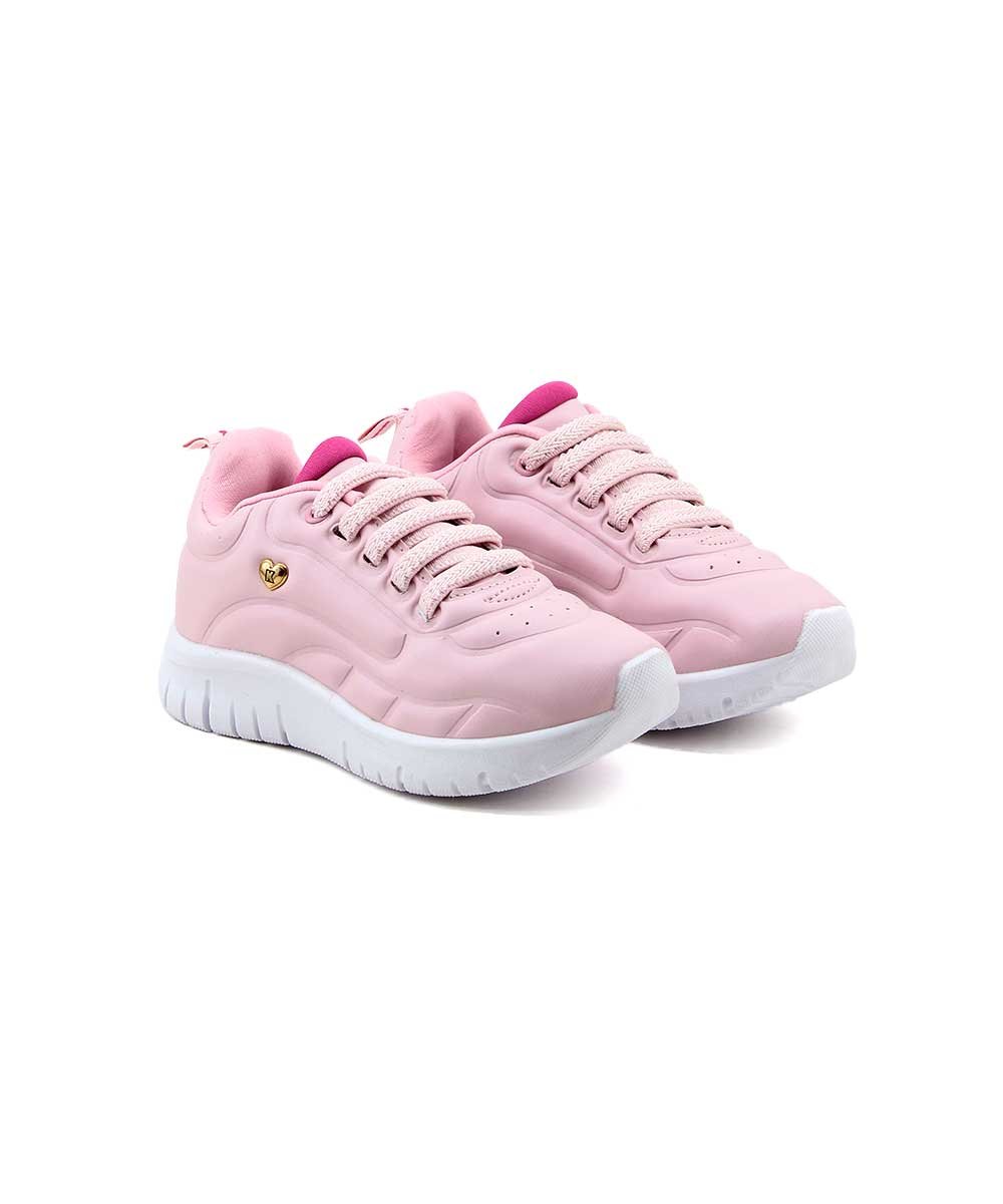 Tênis Infantil Kidy Ultra Flex 4451002 Nude/Rosa Rosa 3
