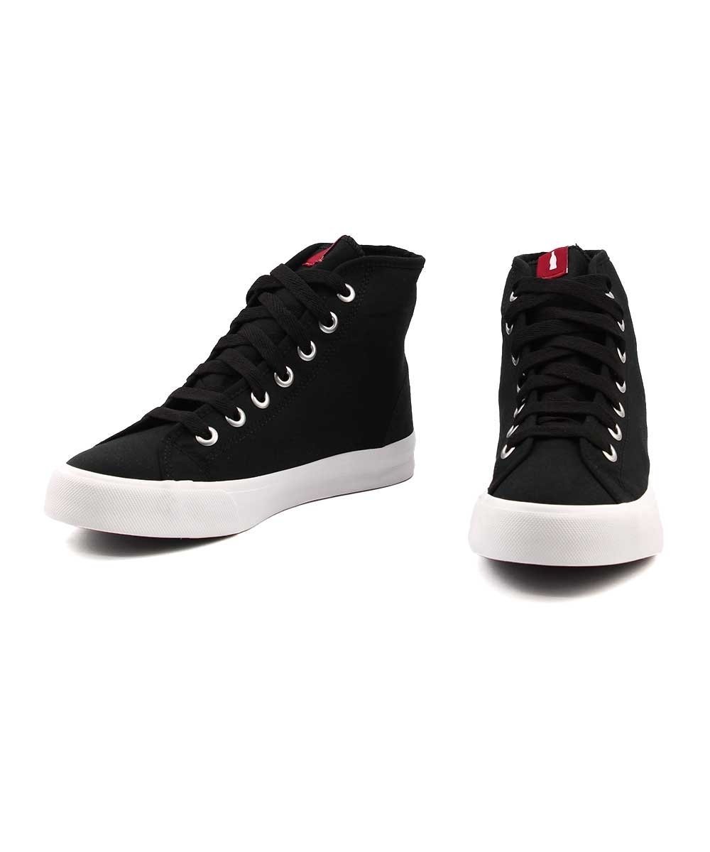 Tênis Feminino Coca Cola Shoes Cano Alto Cc2236 Preto Preto 4