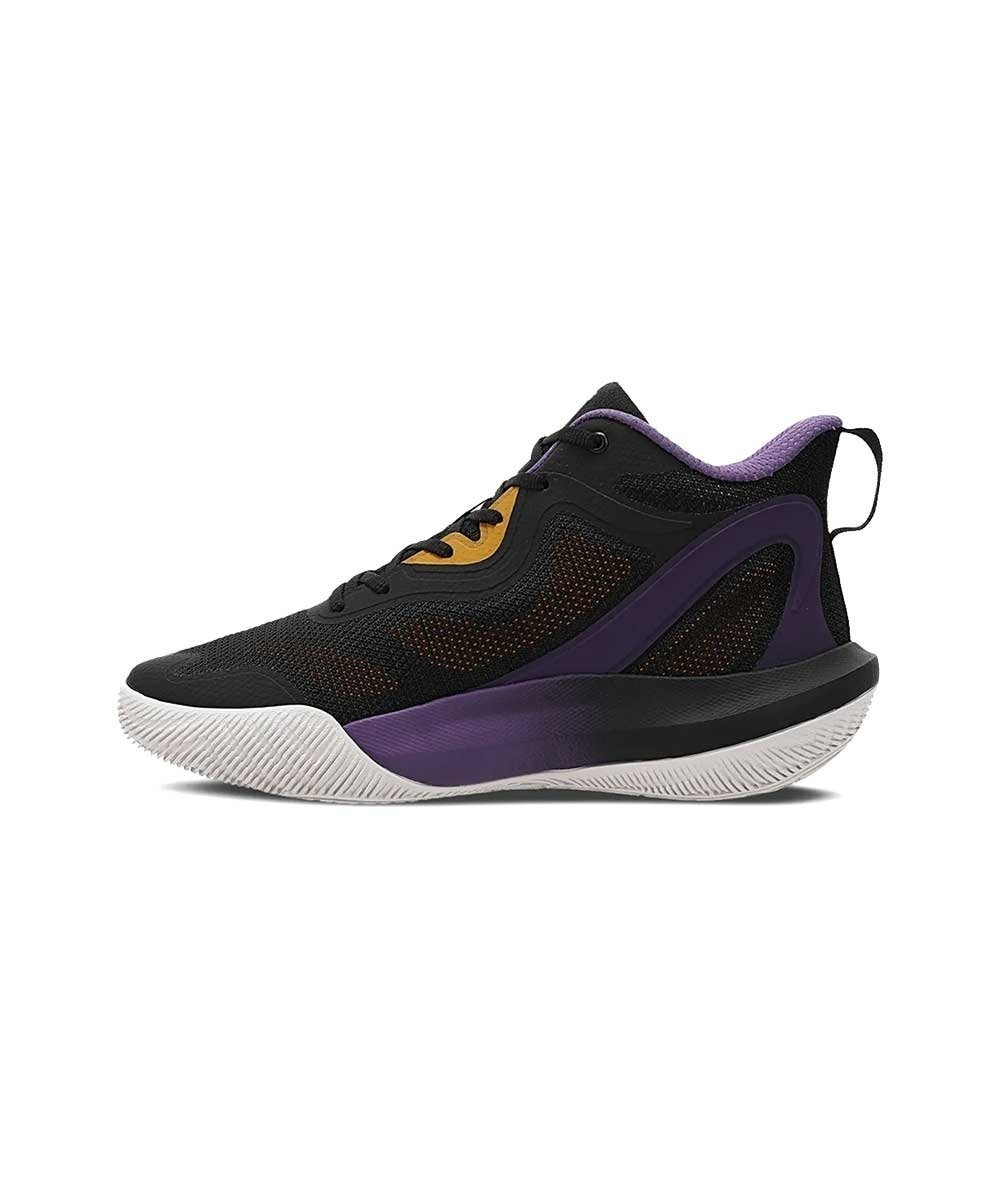 Tênis de Basquete Under Armour Bankshot Preto Preto 2