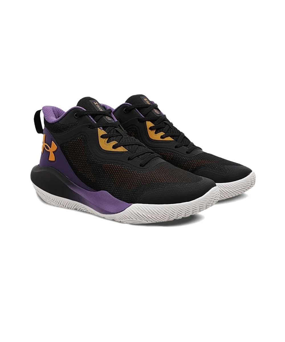 Tênis de Basquete Under Armour Bankshot Preto Preto 3