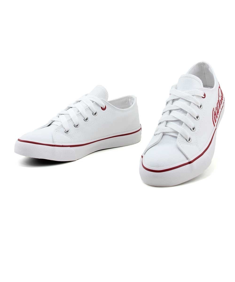 Tênis Feminino Coca Cola Shoes Cc2452 Branco/Verm. Branco 4