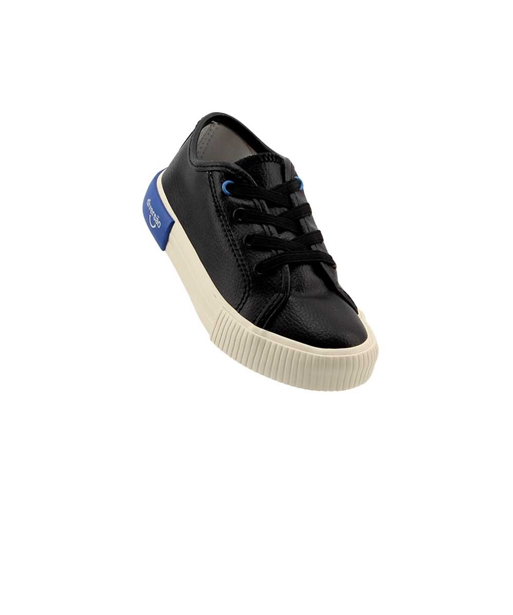 Tênis Infantil Diversão Mini Casey Di2352 Preto Preto 2
