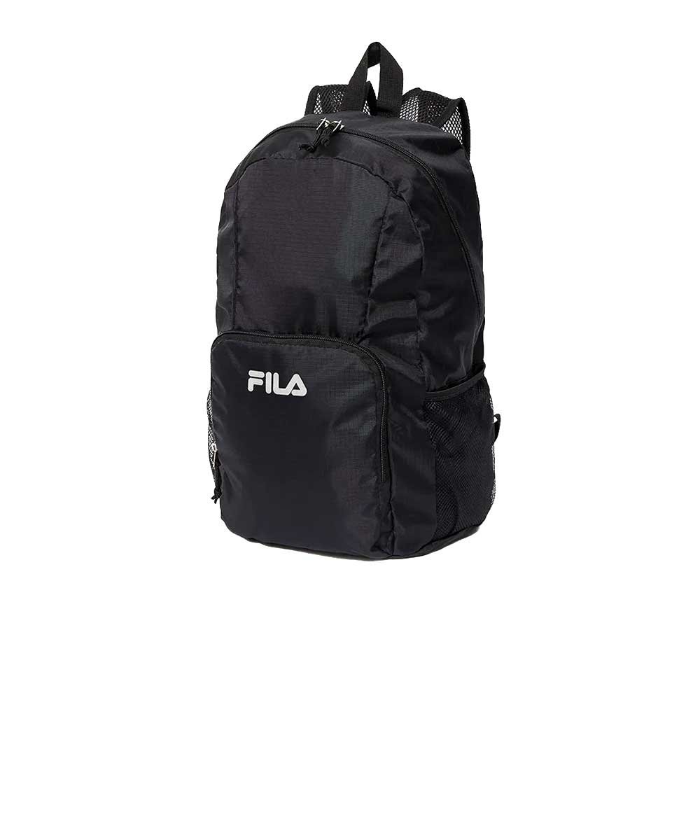 Mochila Fila Packable Unisex F23r018 Preto Preto 2