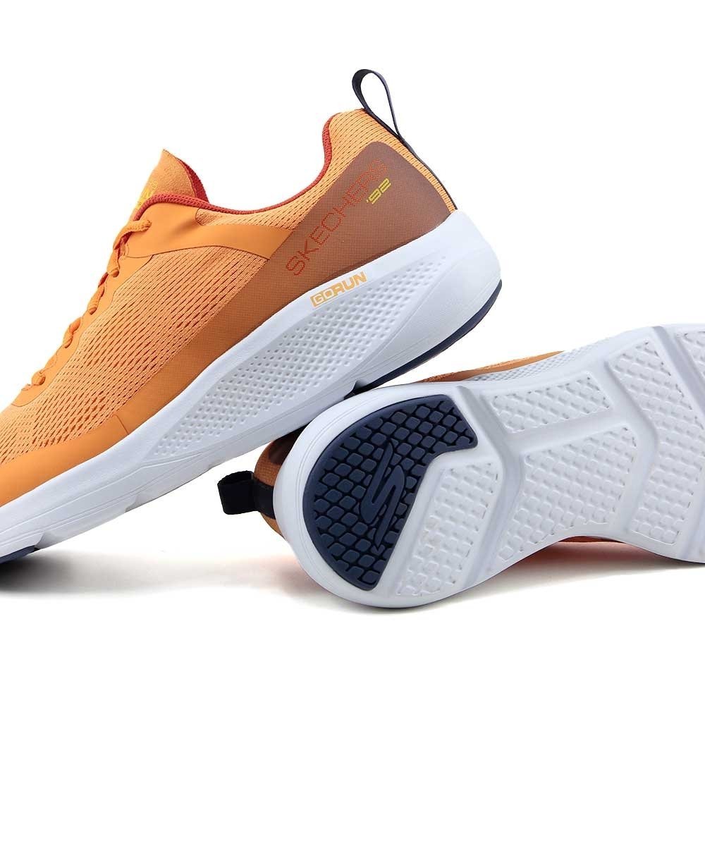 Tênis Masculino Skechers Go Run Elevate Laranja Laranja 4