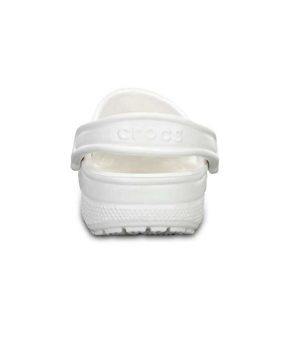 Sandália Crocs Classic Clog Branco Branco 6