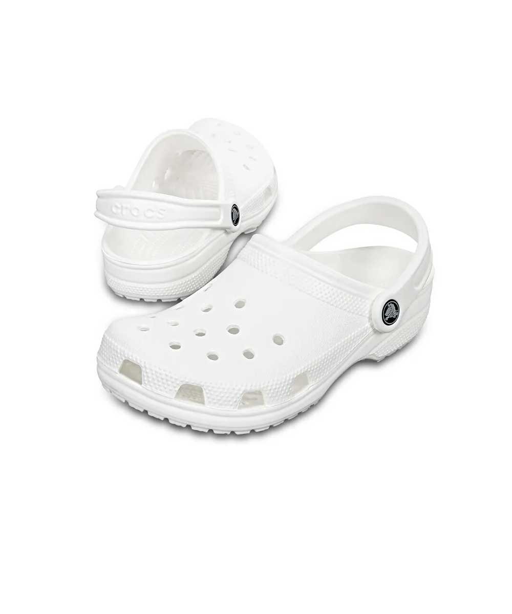Sandália Crocs Classic Clog Branco Branco 8