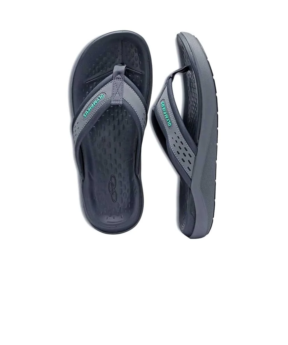 Chinelo Olympikus Eva Gripper 921 Cinza Cinza 4