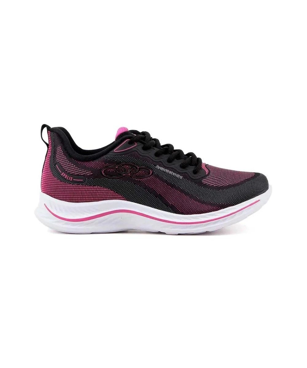 Tênis Olympikus Apolis Evasense Preto/Pink Preto/Rosa 2