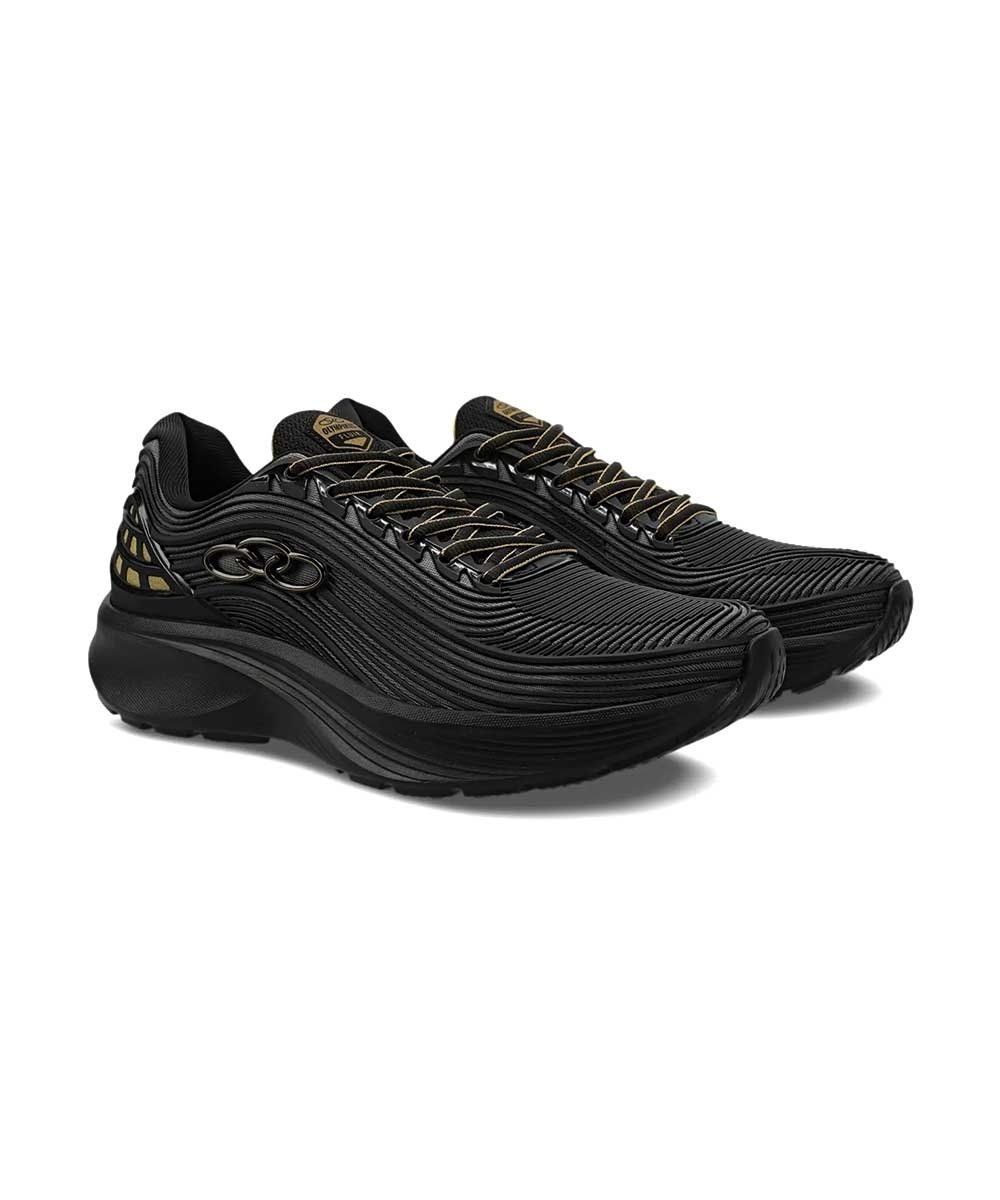 Tênis Masculino Olympikus Fluir Preto/Chumbo Cinza 2