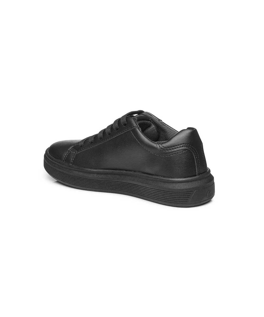 Tênis Casual Pegada Infantil Fibertech Ii Preto Preto 3