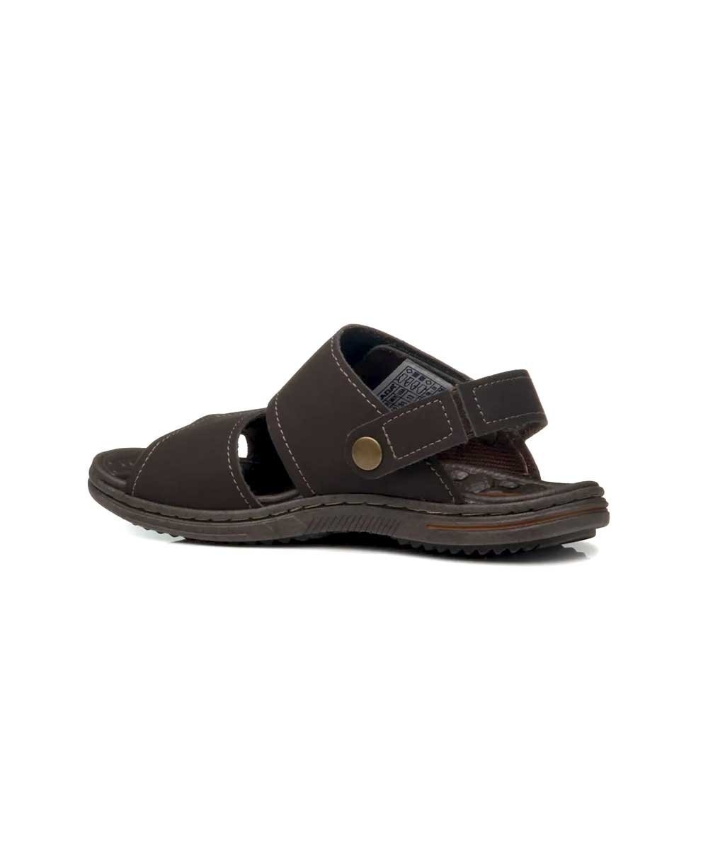 Sandália Papete Pegada Infantil Fibertech Marrom Marrom 4