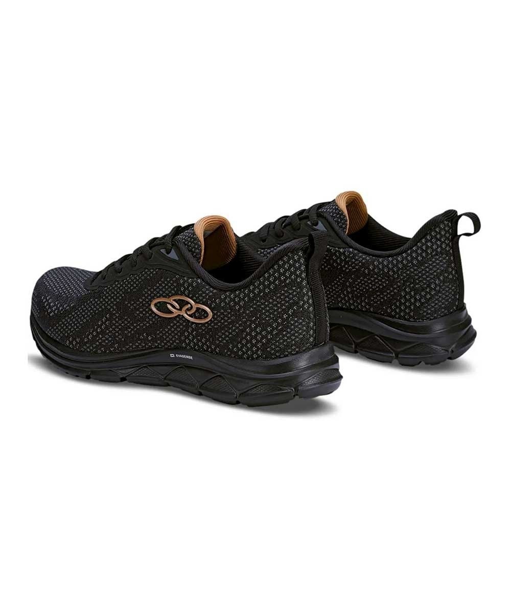 Tênis Feminino Olympikus Citrus 2 Preto/Bronze Preto 3