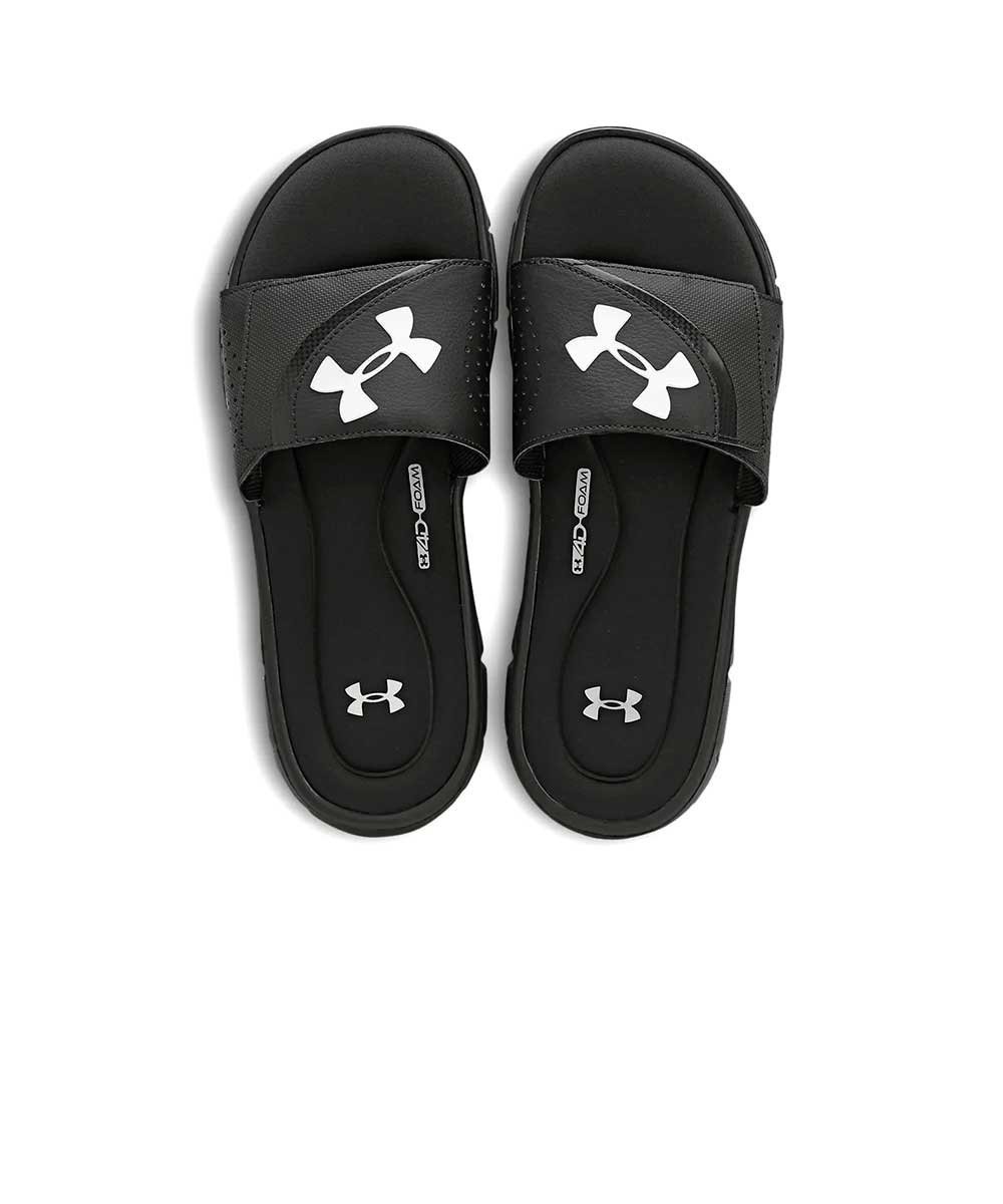 Chinelo Unisex Under Armour Ignite Vi Sl Preto Preto 4