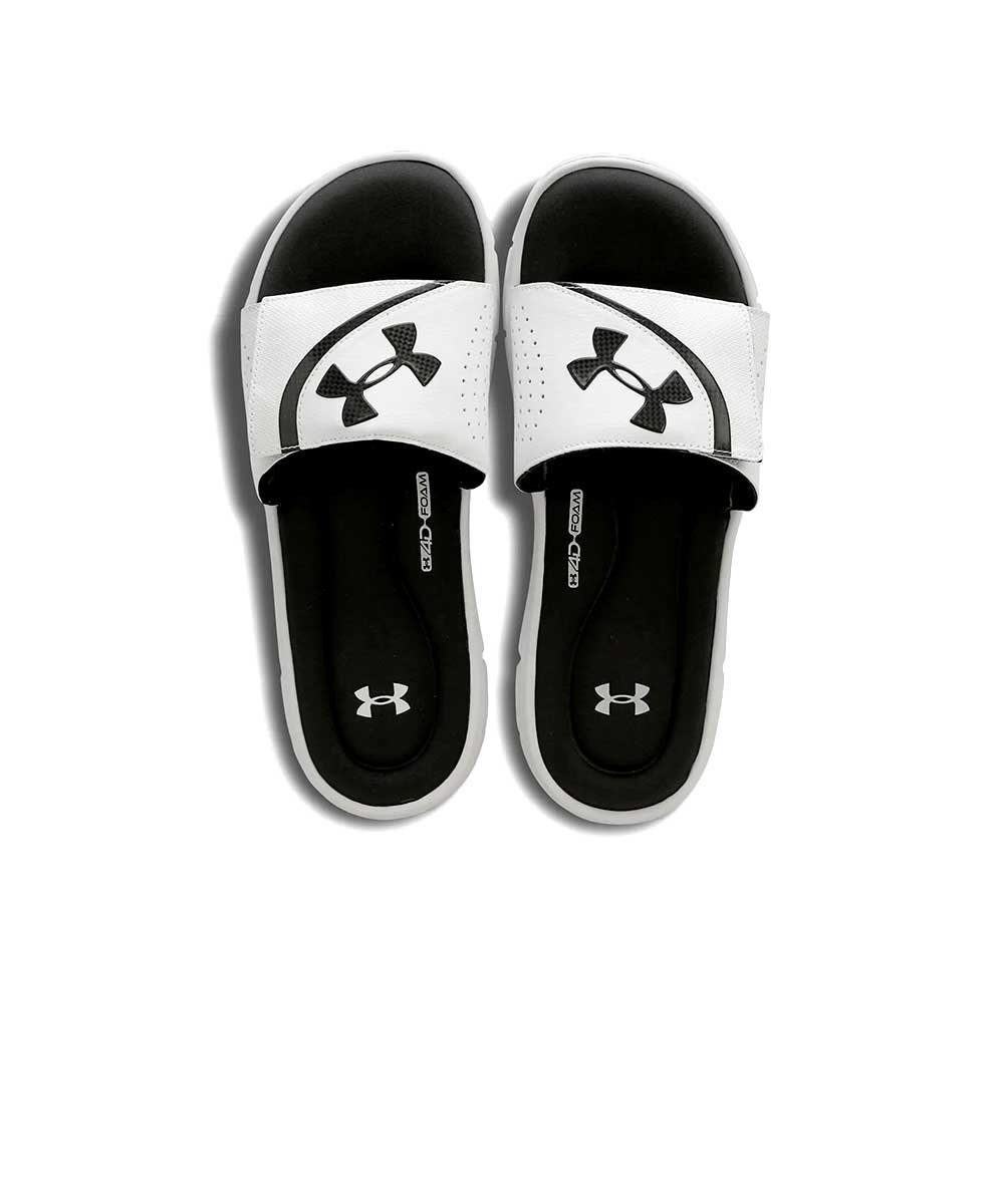 Chinelo Unisex Under Armour Ignite Vi Sl Branco Branco 3