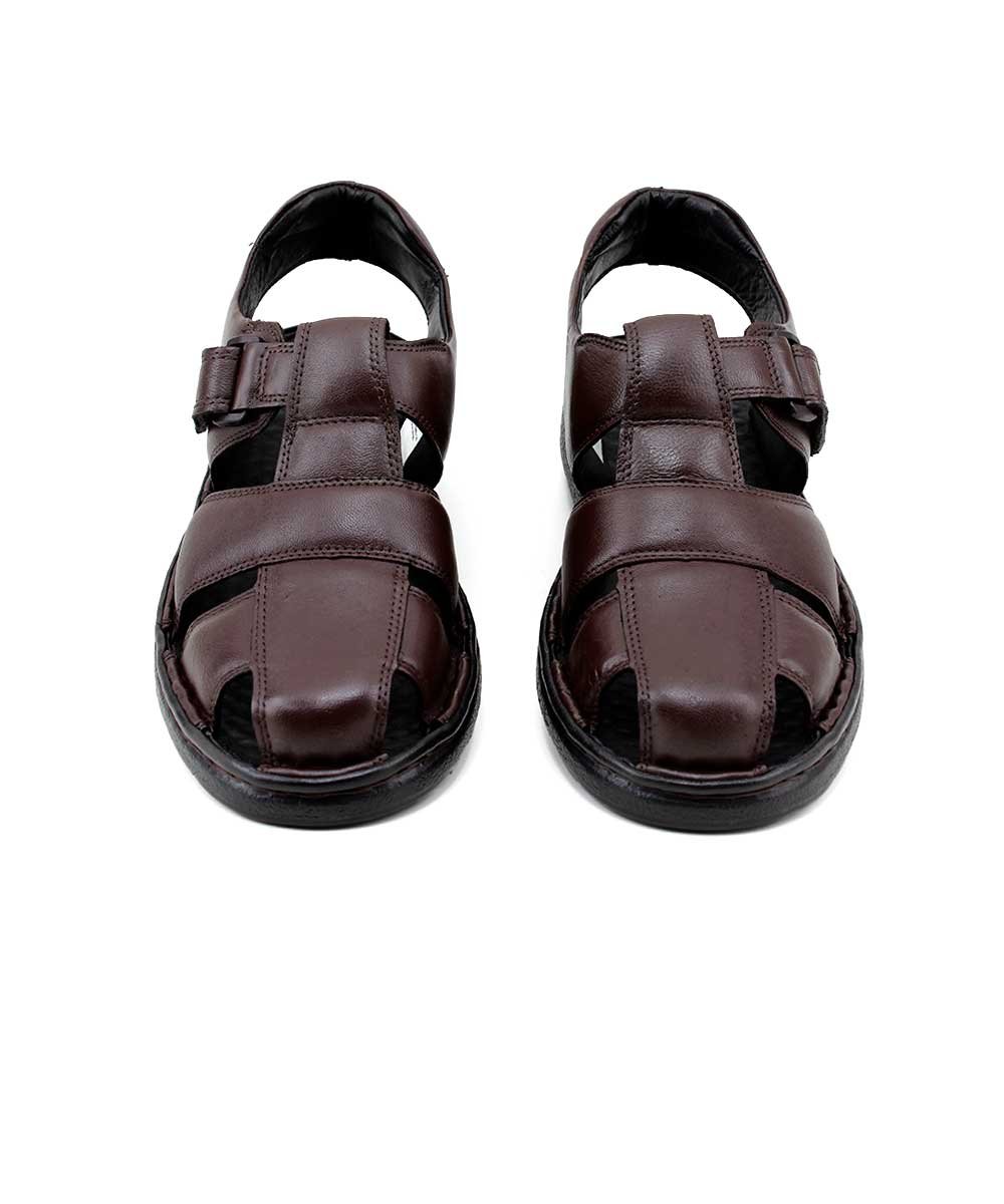 Sandália Masculina Pipper Couro Capuccino Marrom 4