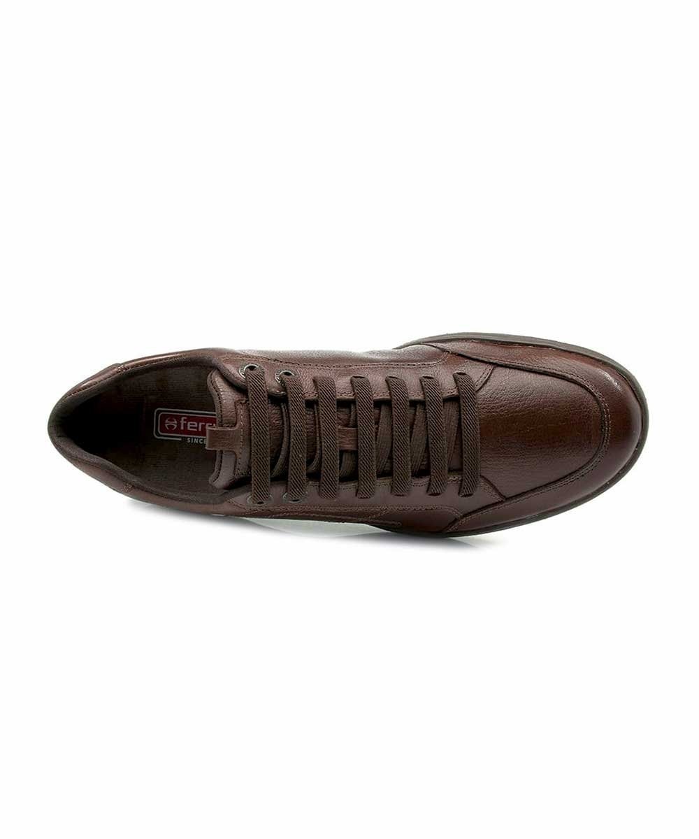Tênis Masculino Ferricelli Casual Sportage Tam Especial Marrom 3