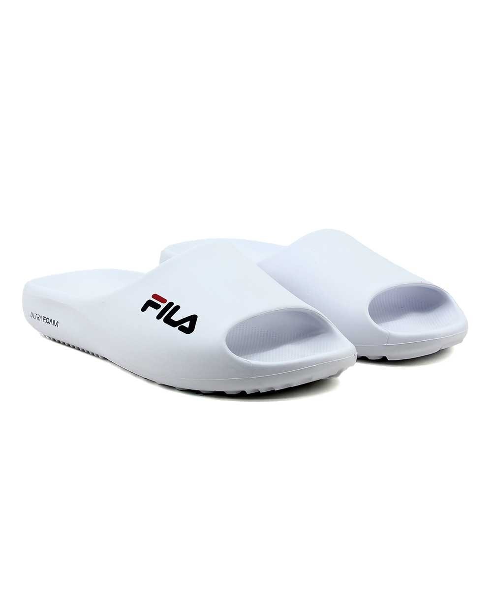 Chinelo Slide Masculino Fila Ultra Foam Branco Branco 3