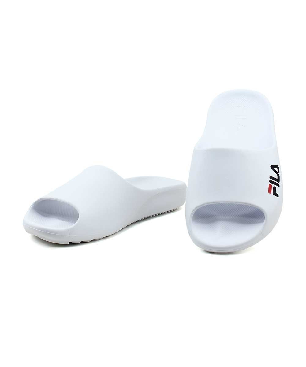 Chinelo Slide Masculino Fila Ultra Foam Branco Branco 4