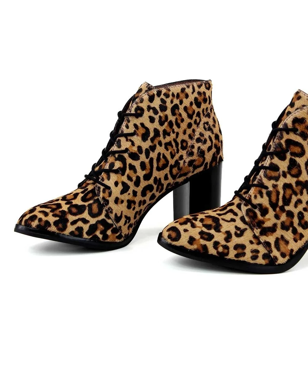 Bota Cano Curto Salto Bloco Loucos E Santos Onça Onça 4