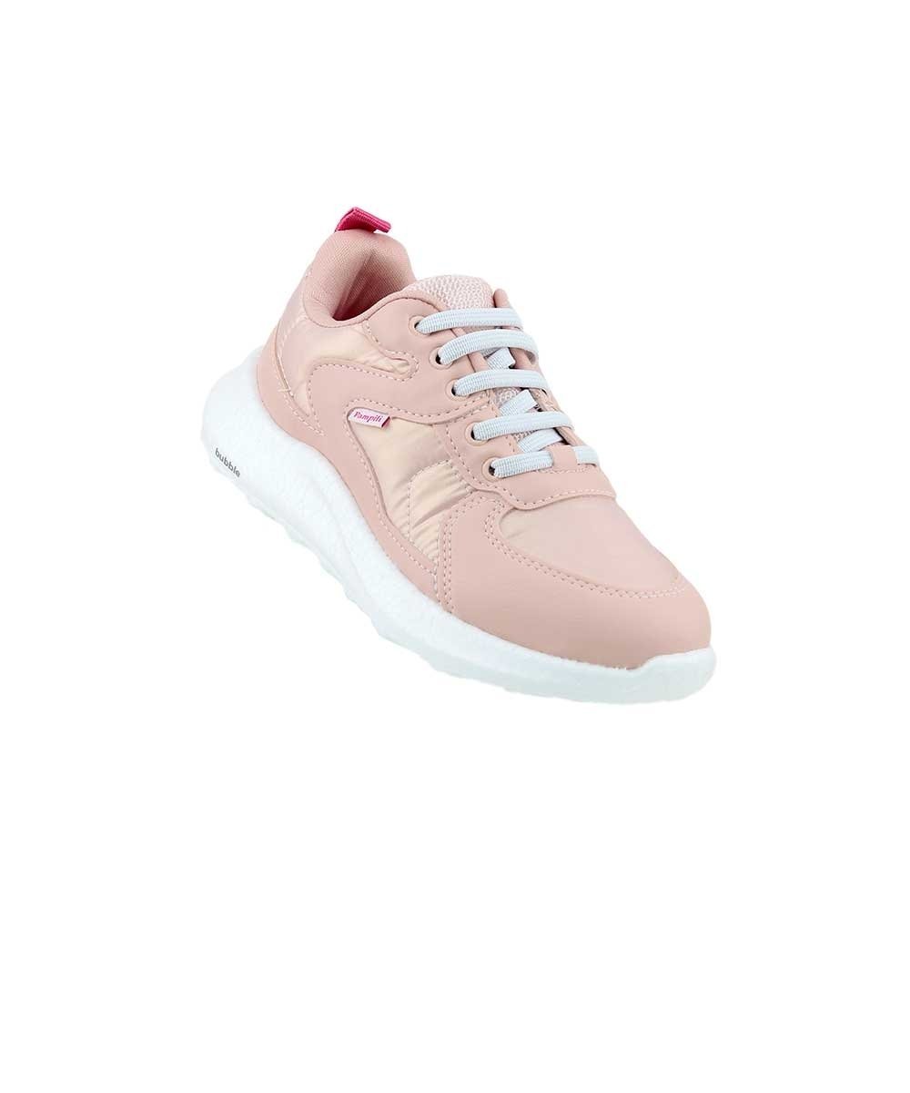 Tênis Infantil Pampili Bubble Comfy Elástico Rosa Rosa 2