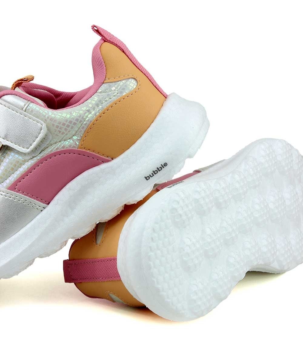 Tênis Infantil Pampili Bubble Multicolor Prata 4