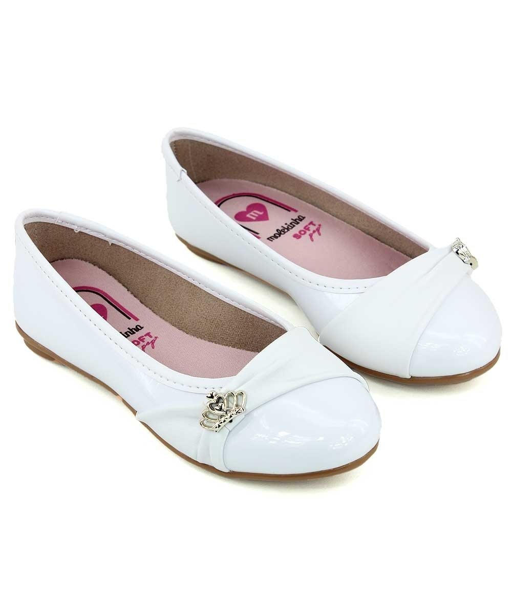 Sapatilha Infantil Molekinha Soft Pop Branco Branco 4
