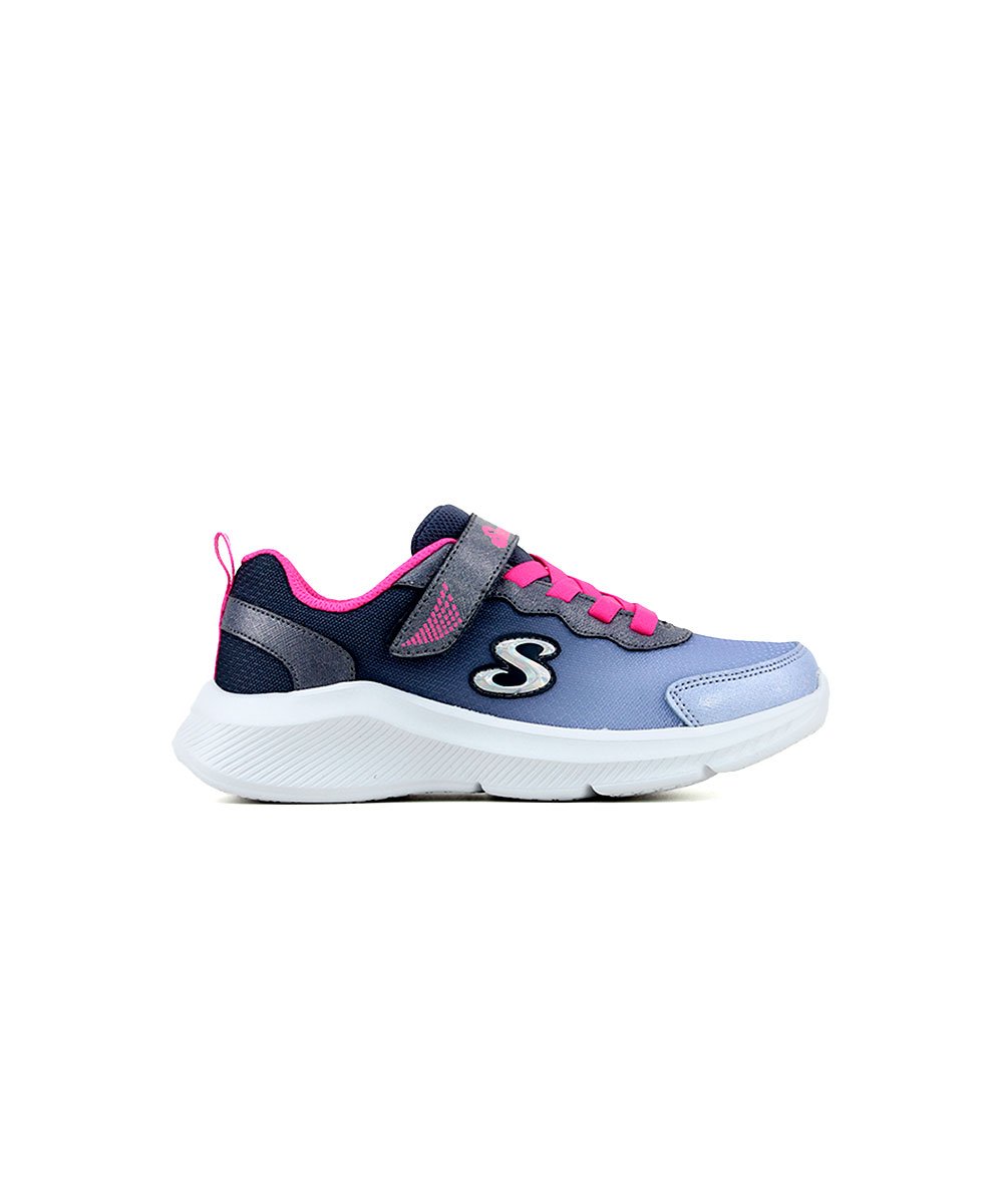 Tênis Infantil Skechers Sport Royal Azul/Rosa 2