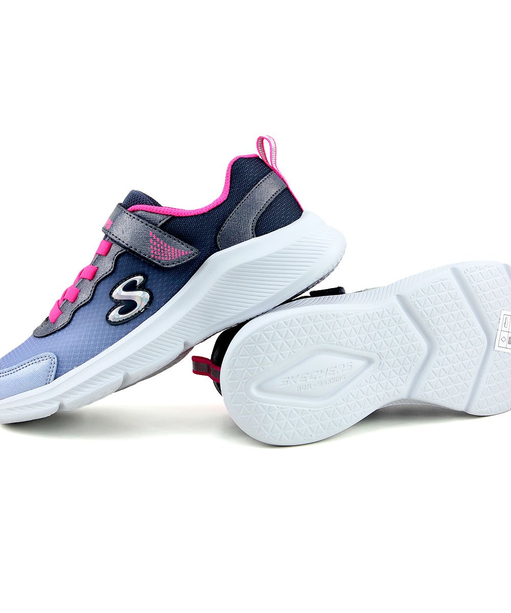Tênis Infantil Skechers Sport Royal Azul/Rosa 4
